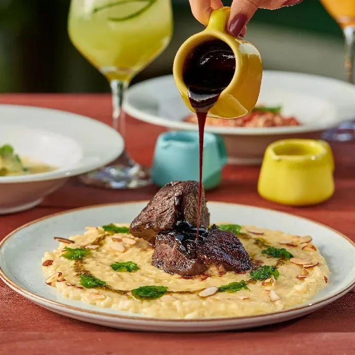 Lomo en reducción de vino tinto